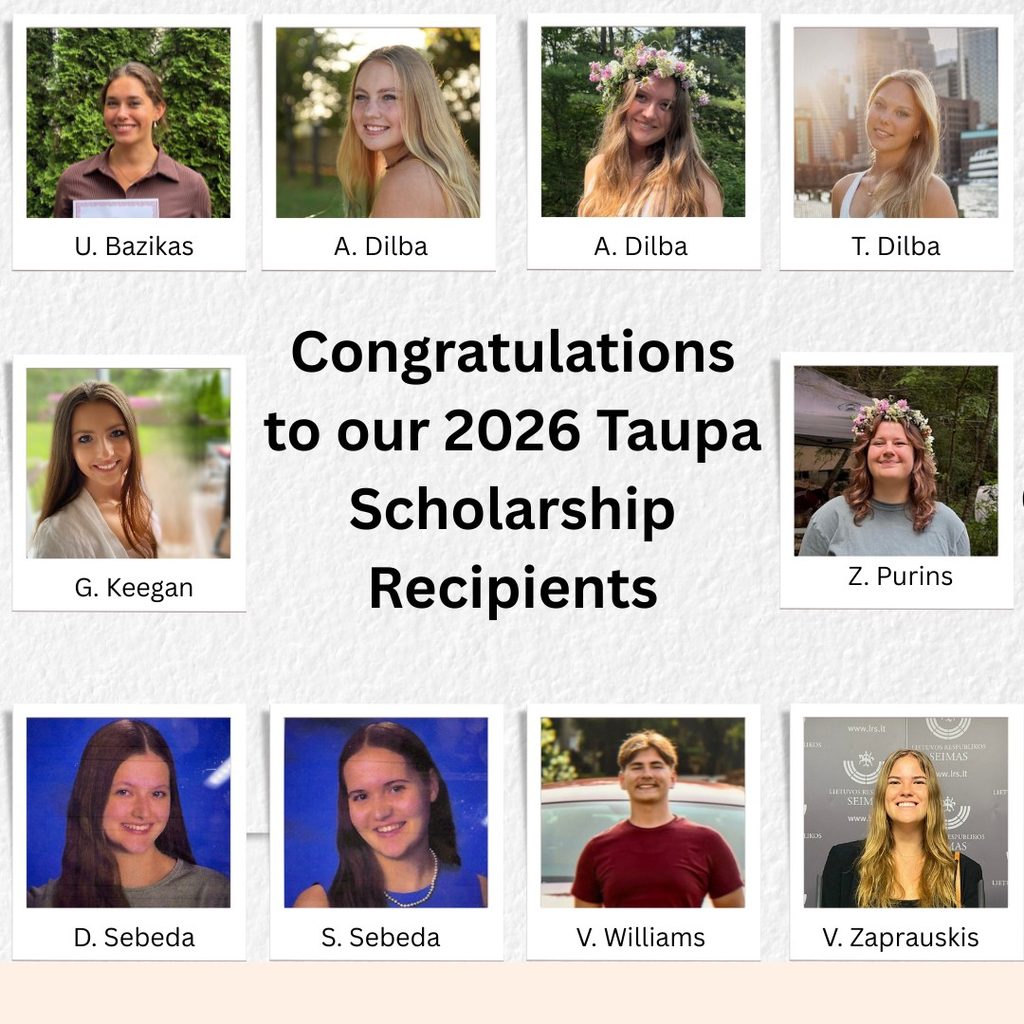 Congratulations to our 2026 taupa scholarship recipients